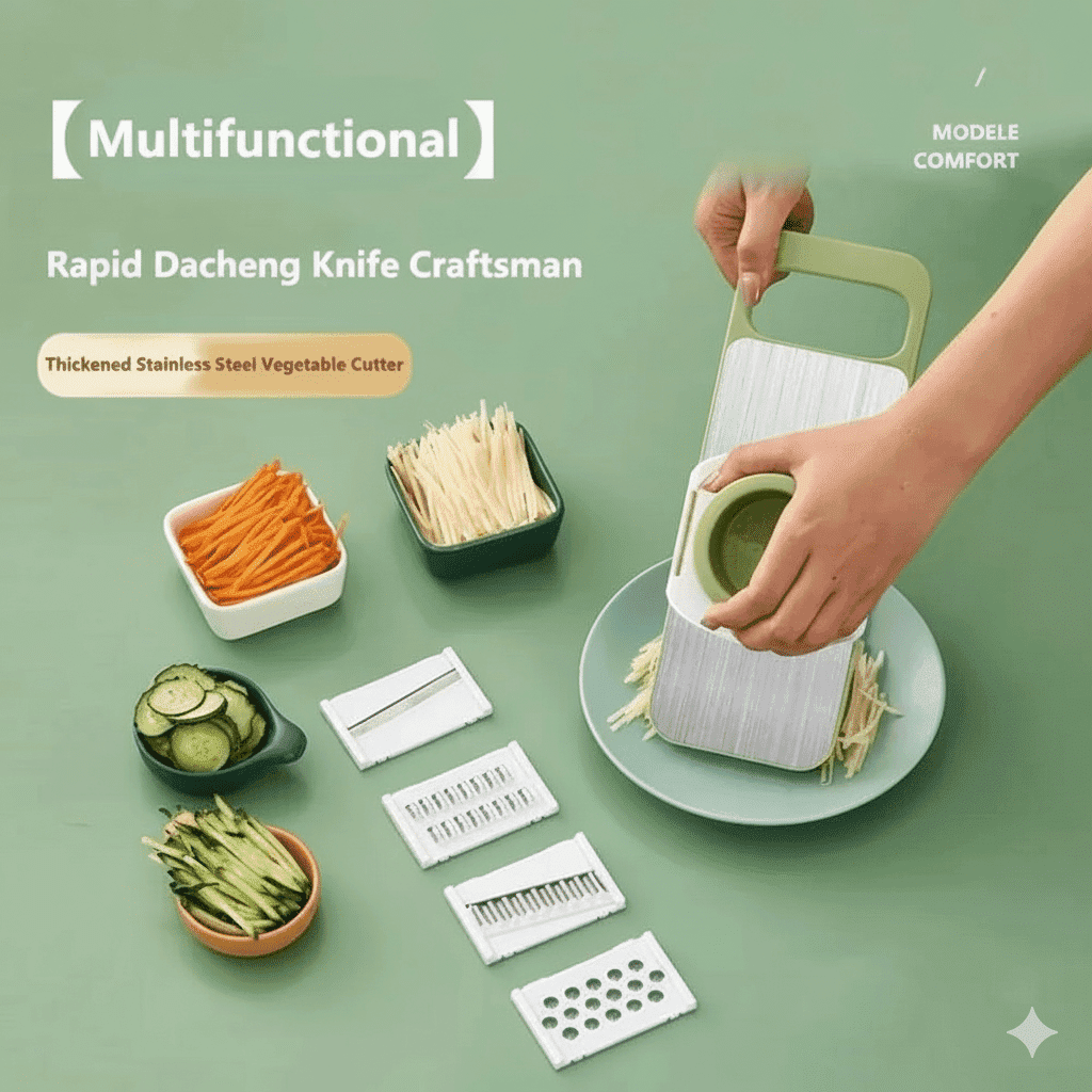 5-in-1 Multi-Function Vegetable Slicer & Cutter