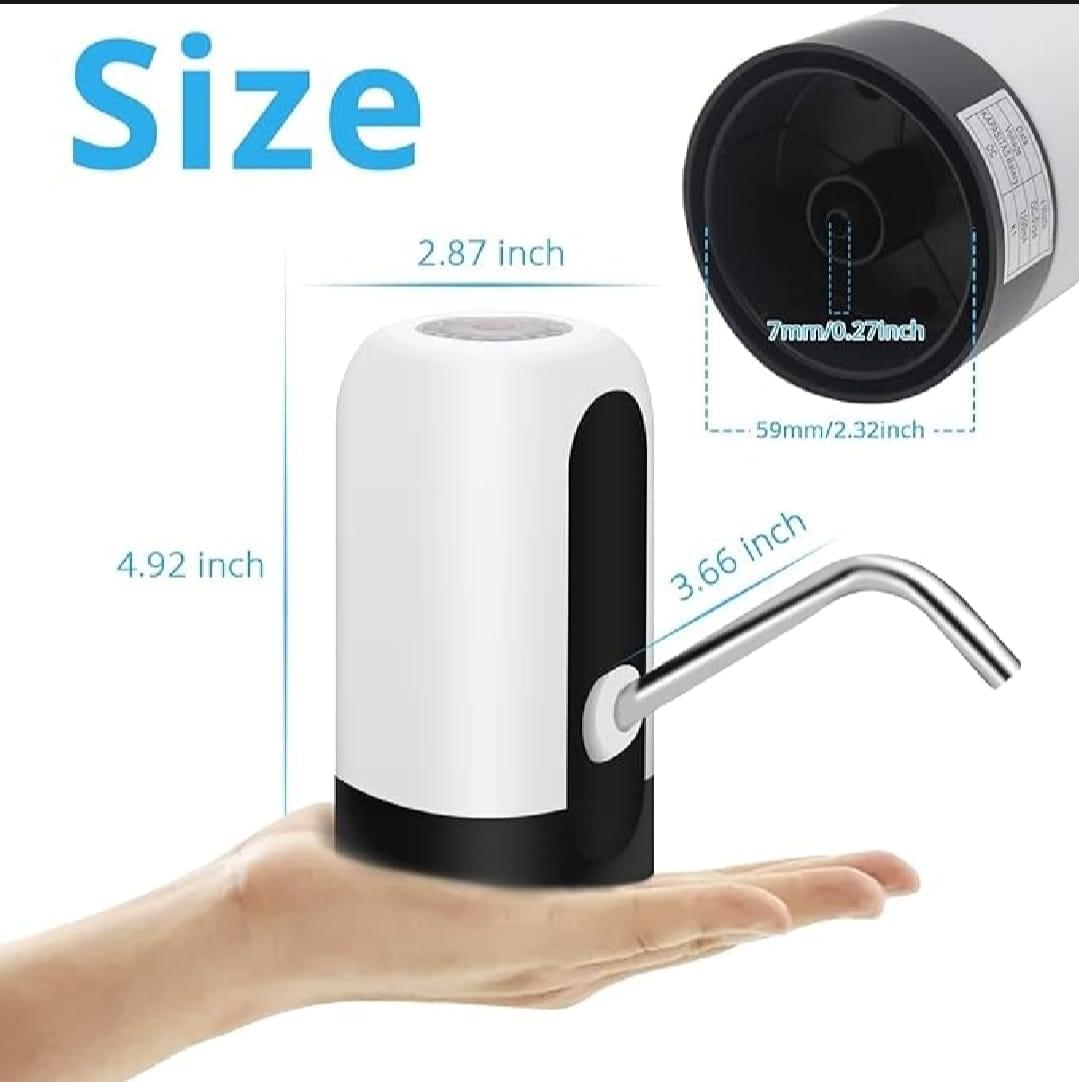 Water Bottle Dispenser Pump (Manual or Electric) | USB Rechargeable & Hand Press Options