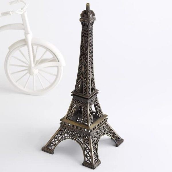 Eiffel Tower Metal Model | Paris Landmark Statue for Home & Office Decoration (Multi-Size)