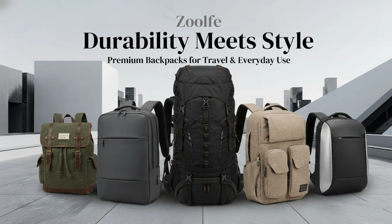 Stylish backpacks for travel and everyday.